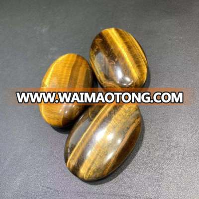 Wholesale Hight quality Natural tiger eye crystal palm