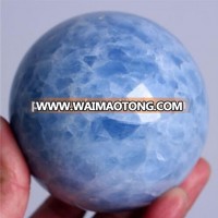 Wholesale Natural Blue Calcite Rock Crystal Quartz Ball